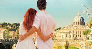 über uns die Dächer von Rom: Liebesroman